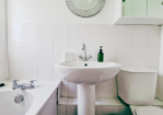 Bathroom :Sink with handwash