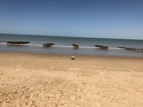 One our favourite Beaches on Isle D’Oleron and Louis!!