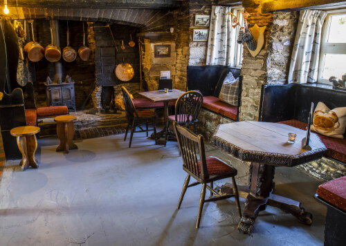 Inglenook fireplace