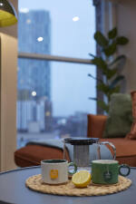 Comfortable living in a practical location