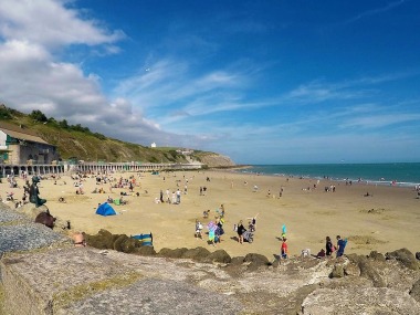 Sunny Sands Beach, just 5 minutes from Harbour Heights