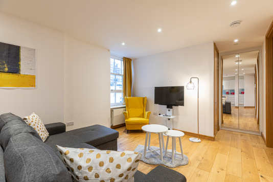 Living Room with Flat screen TV 