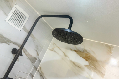 Shower head detail
