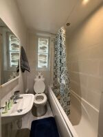 This photo represents the bathroom of the property