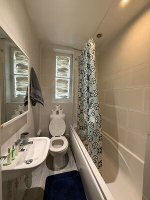 This photo represents the bathroom of the property