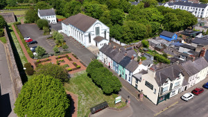 Overhead view of Joymount Presbyterian Church