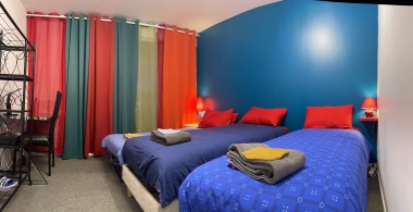 Chambre 1 (3 lits individuelle)