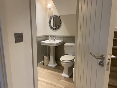 Cloakroom on ground floor