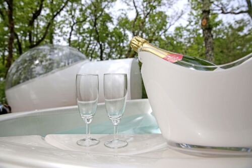Vue du spa