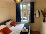 Spacious west facing bedroom with a superking on the ground floor