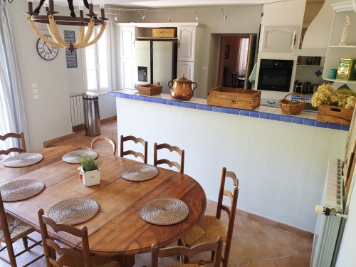 Cuisine et son espace de repas