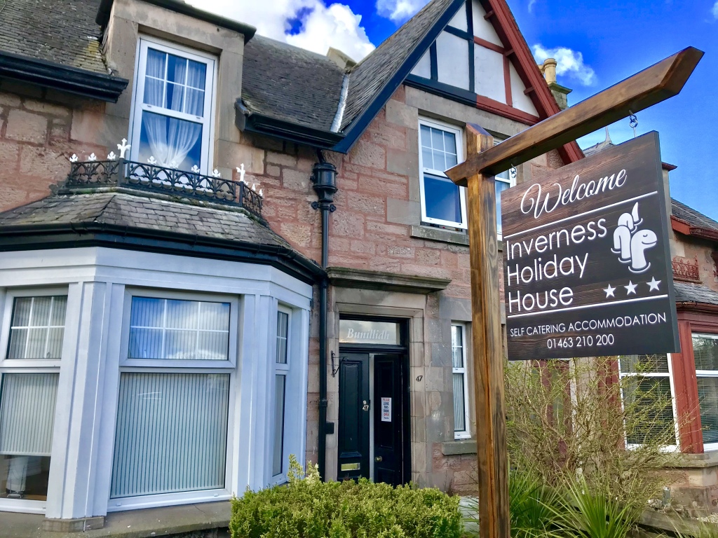 Inverness Holiday Home Entrance 