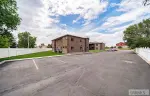 parking lot and back of building