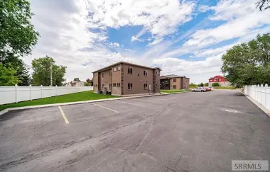 parking lot and back of building