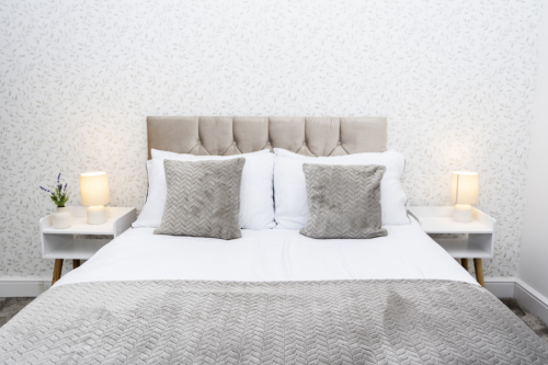 Comfort-Focused Bedrooms - Brand-new mattresses with hypoallergenic bedding and luxurious, hotel-standard linens