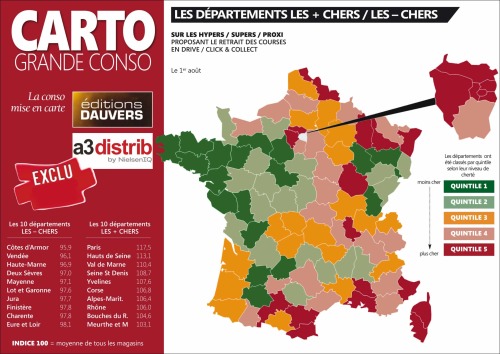 Vendée = département le moins cher de France