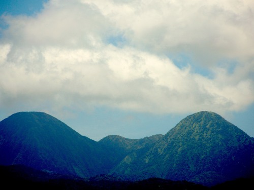 Vue sur les Pitons