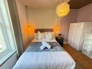 This photo represents bedroom 3 of the flat