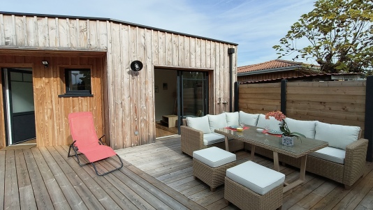 Terrasse privative de 40 m2 sans vis à vis