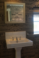 Sink in. large shower room