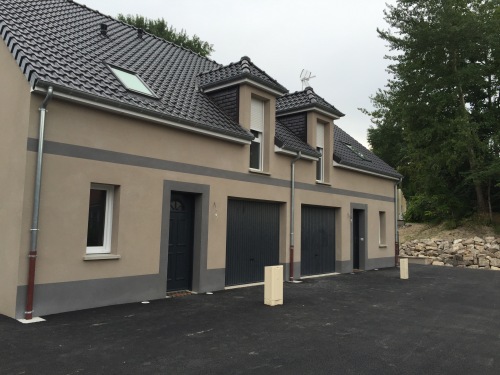 Vue de l'extérieur de la propriété