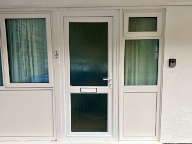 front entrance to property 