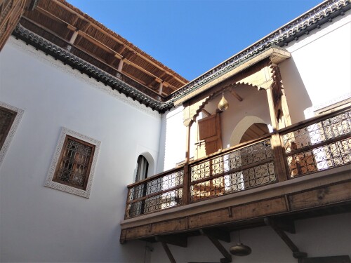 Balcony till Saad and Jannat rooms