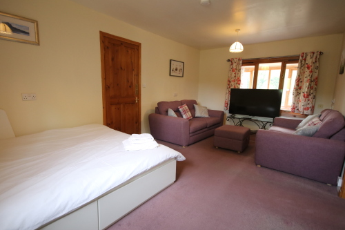 looking towards the garden