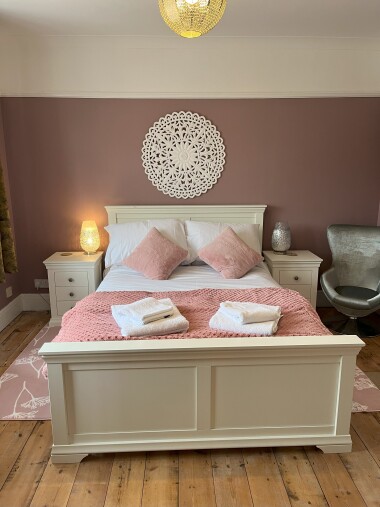 Bedroom 1 - Bright room with double bed and ample storage for clothes