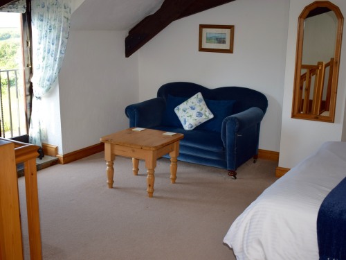 The Seating Area in Clematis Cottage's Bedroom