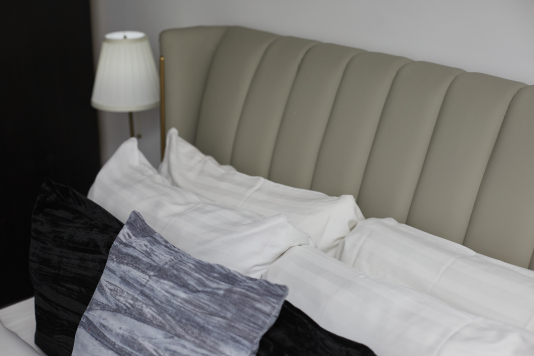 Modern, clean, and cosy , this double bedroom is your home away from home.