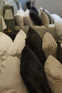 Relax and unwind in this cosy double bedroom, designed for a peaceful night’s sleep.