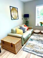 Bright and Stylish Living Area