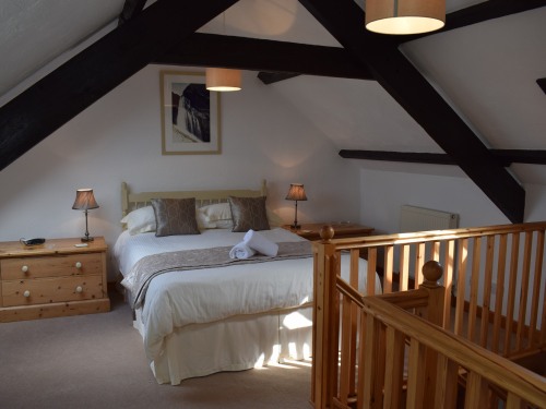 The Bedroom in Japonica Cottage