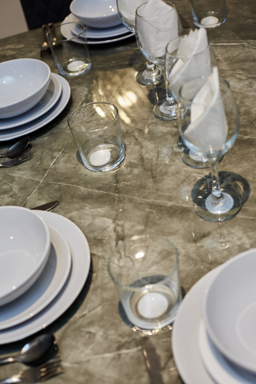 Clean and functional kitchen designed for convenience and ease.