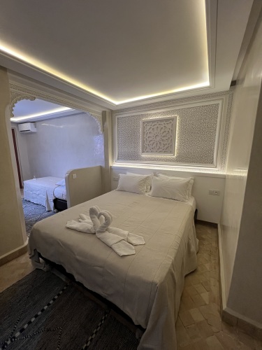 Meknès - Chambre Suite ou triple Deluxe avec terrasse
