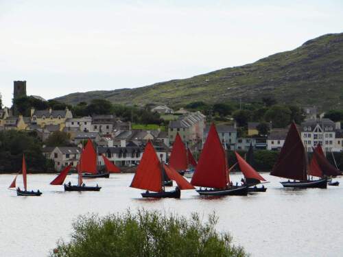 Traditional Sailing Boats at the Annual Regatta