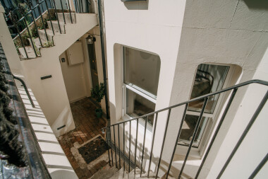 Private entrance 