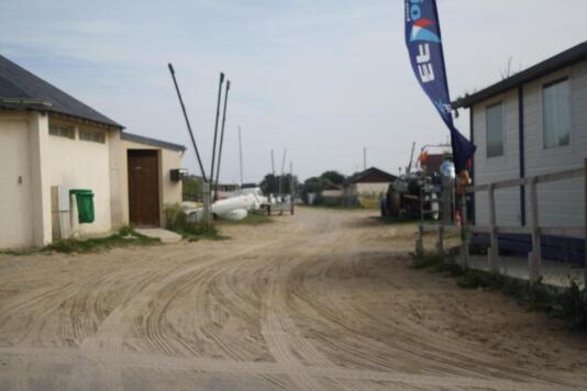 Voie des chars à voile