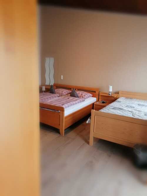 Dreibettzimmer-Deluxe-Eigenes Badezimmer-Gartenblick - Basistarif