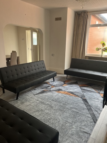 open plan living area