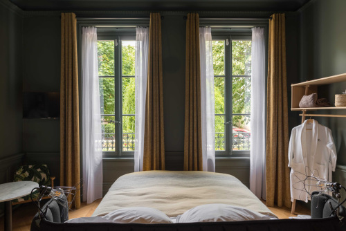 Chambres avec vue sur le jardin