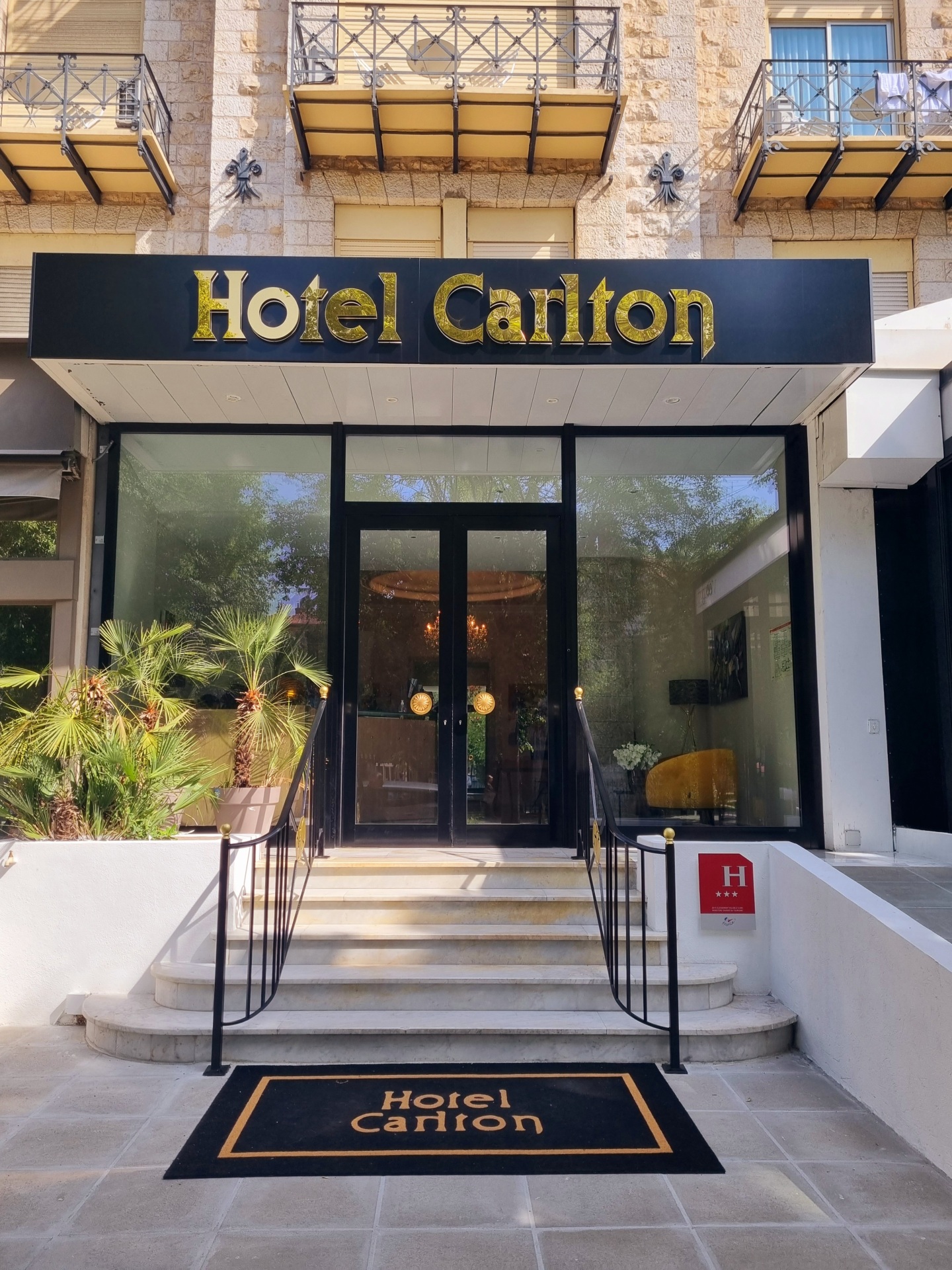 Hotel Carlton Nice, Nice Homepage