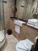 Apt.3Picture represents the type Apartment Deluxe with Bathroom. It might not be exactly the same as per booking. All same type of apartments are allocated subject to availability per booking