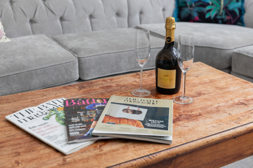 Living room - perfect for celebrating 
