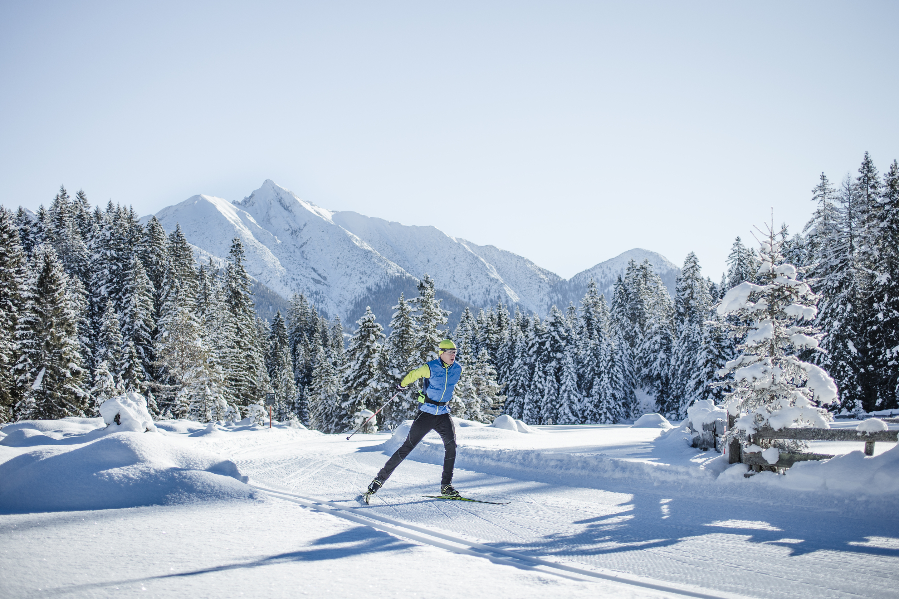 Langlaufen in der Region Seefeld