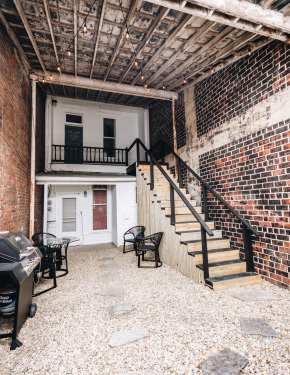 Grill/ Outdoor Seating/ Propane Fire Pit