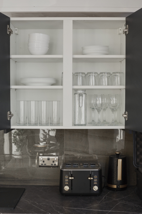 Fully equipped kitchen with everything you need for a comfortable stay.