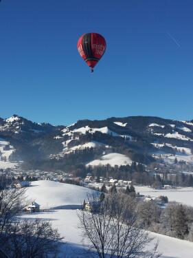 Au Soleil de Gruyères - Fête des mongolfières janvier