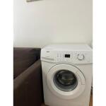 This photo represents the washing machine inside the flat. 